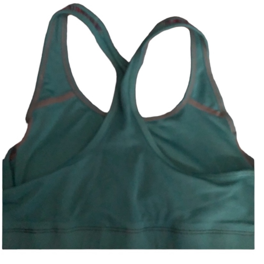 TEAL size small green athletic sports bra top